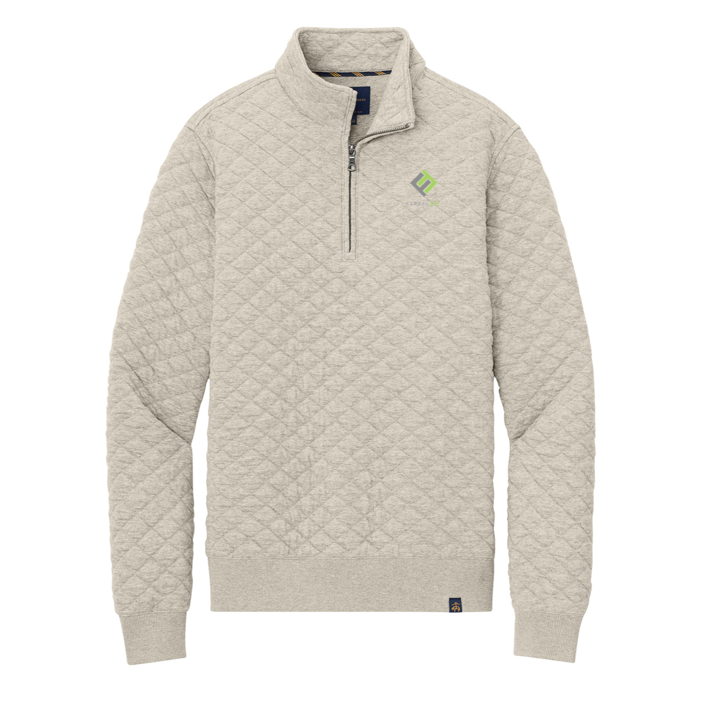 Brooks Brothers® Diamond Quilt 1/4-Zip - Farrin Fit