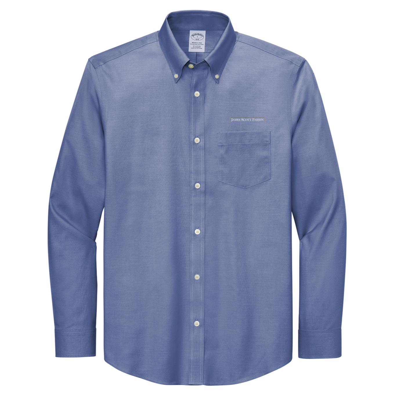Brooks Brothers® Wrinkle-Free Stretch Pinpoint Shirt