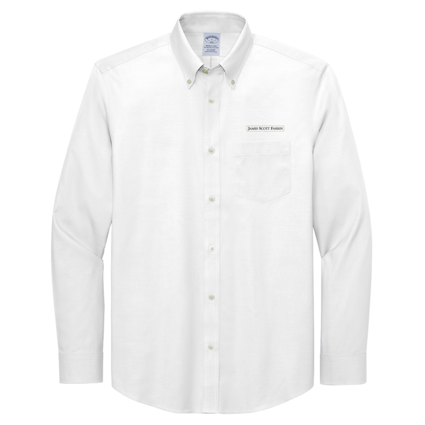 Brooks Brothers® Wrinkle-Free Stretch Pinpoint Shirt