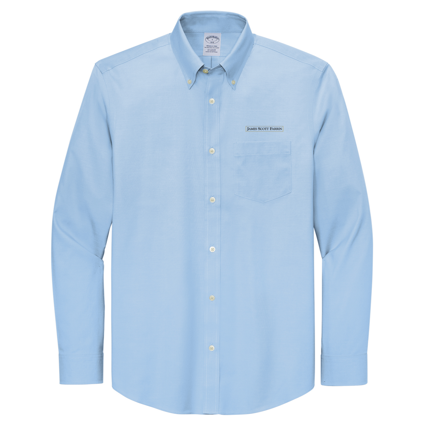 Brooks Brothers® Wrinkle-Free Stretch Pinpoint Shirt