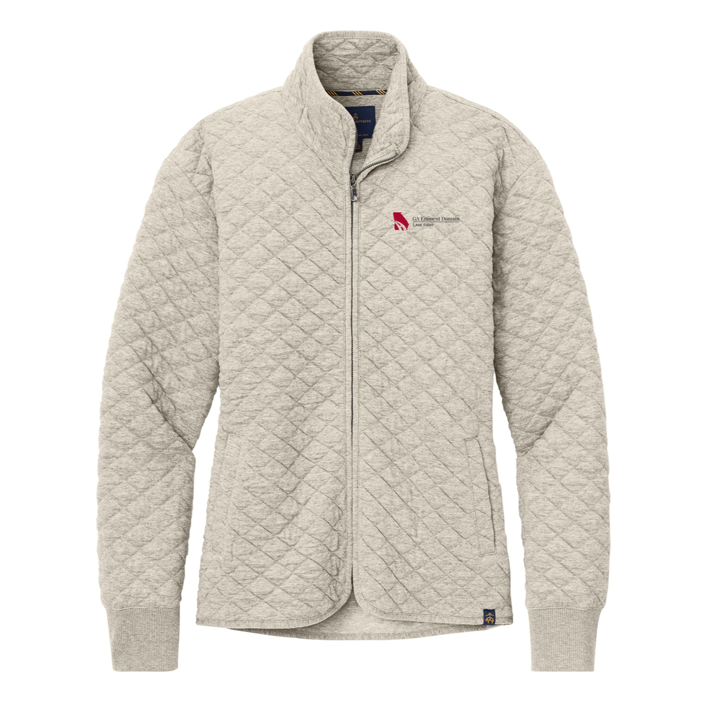Brooks Brothers® Women’s Diamond Quilt Full-Zip - GA Eminent