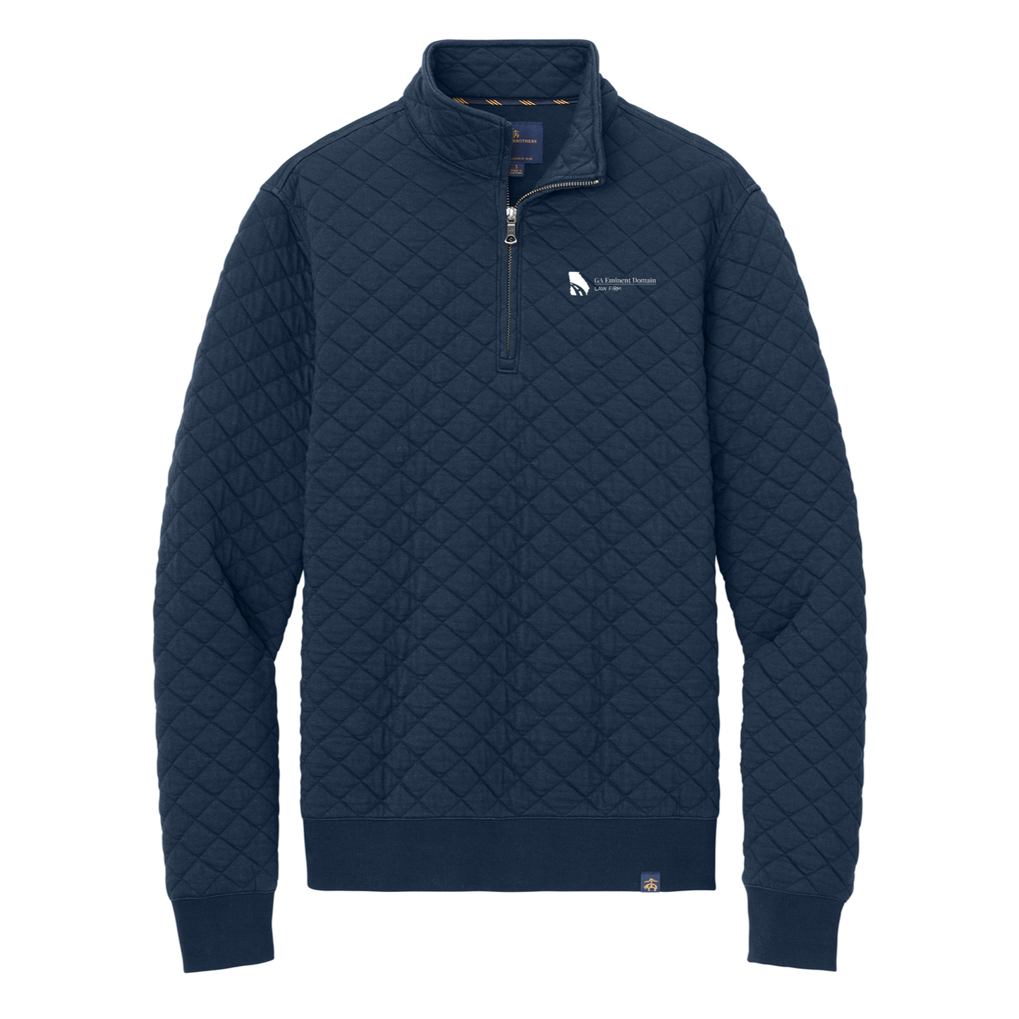 Brooks Brothers® Diamond Quilt 1/4-Zip - GA Eminent